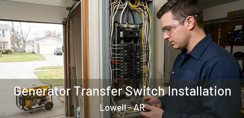 Generator Transfer Switch Installation Lowell - AR