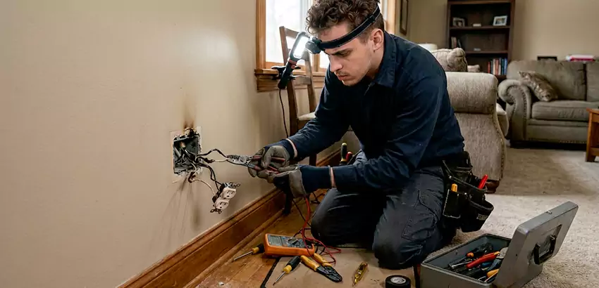 Short Circuit and Dead Outlet Repair in Lowell
