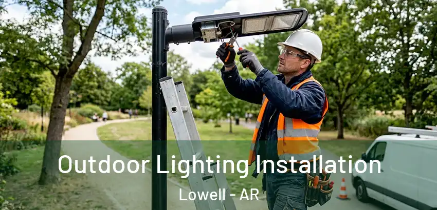 Outdoor Lighting Installation Lowell - AR