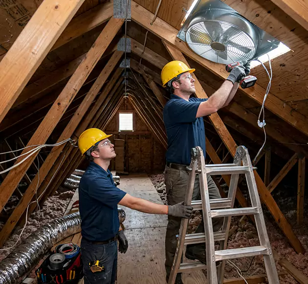Professional Attic Fan Installation: Your Local Ventilation Team in Lowell, AR