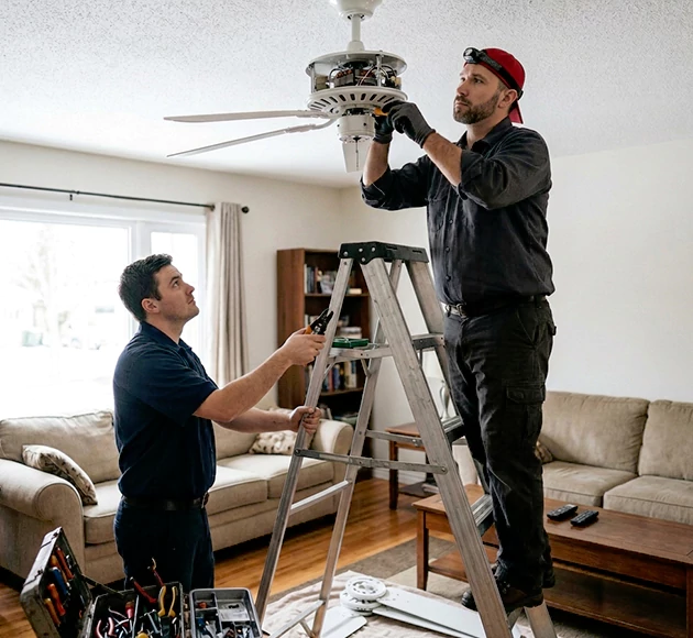 Professional Ceiling Fan Repair: Your Local Fan Specialist in Lowell, AR