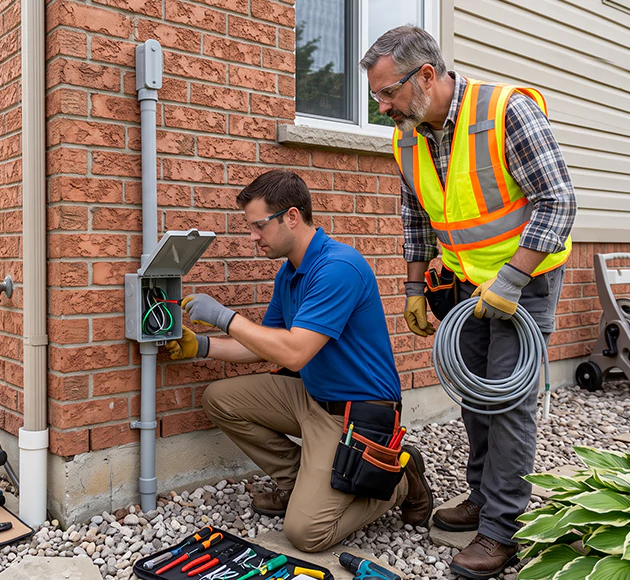 Professional Outdoor Outlet Installation: Your Local Exterior Wiring Team in Lowell, AR