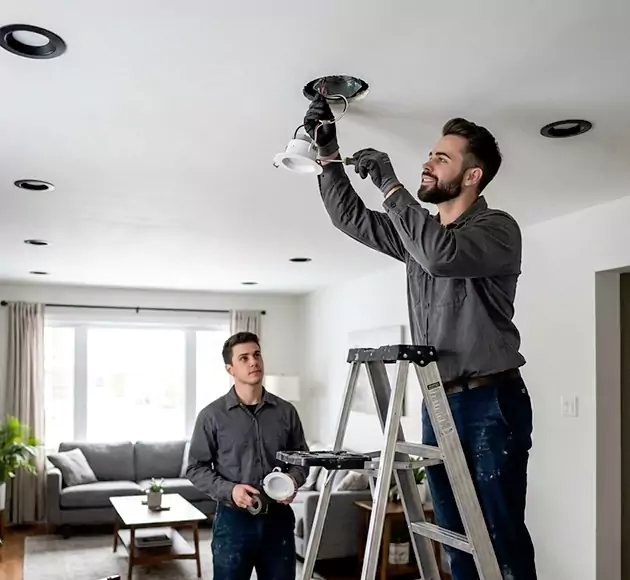 Professional Recessed Lighting Installation: Your Local Lighting Team in Lowell, AR